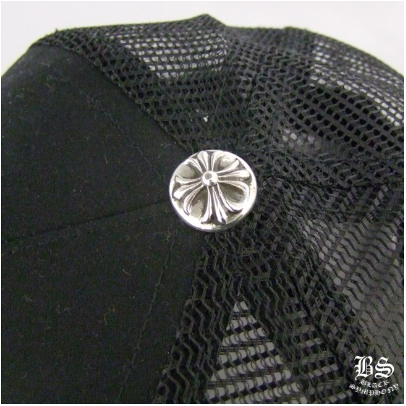 CHROME HEARTS クロムハーツ 3セメタリーキャップ ブラック×ホワイト 帽子 メンズ レディース ユニセックス HAT040