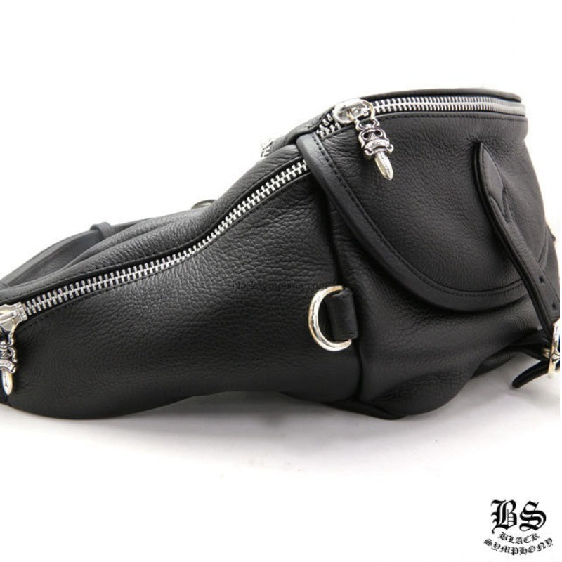 CHROME HEARTS クロムハーツ スナットパック #1 ラージ レザーバッグ メンズ レディース CHROMEBAGS005