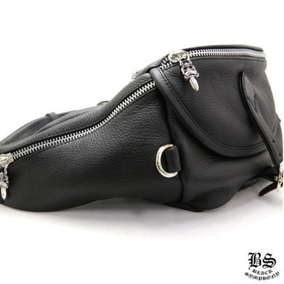 CHROME HEARTS クロムハーツ スナットパック #1 ラージ レザーバッグ メンズ レディース CHROMEBAGS005
