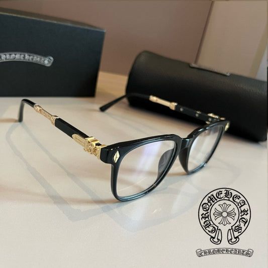 CHROME HEARTS クロムハーツ メガネフレーム ブラック T-EW-GL01-CH-17620