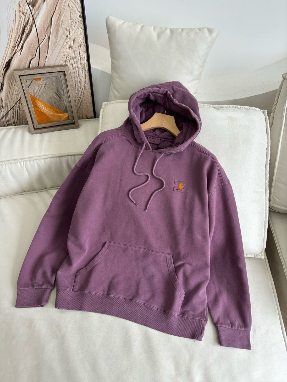 [カーハート] HOODED NELSON SWEAT ダブリューアイピー フード付 スウェット 黒色 ブラック メンズ パーカー 6