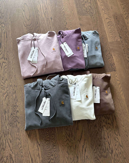 [カーハート] HOODED NELSON SWEAT ダブリューアイピー フード付 スウェット 黒色 ブラック メンズ パーカー 14