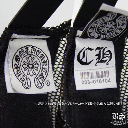 CHROME HEARTS クロムハーツ トラッカーキャップ CHロゴ ブラック×ホワイト 帽子 メンズ レディース ユニセックス CH2018