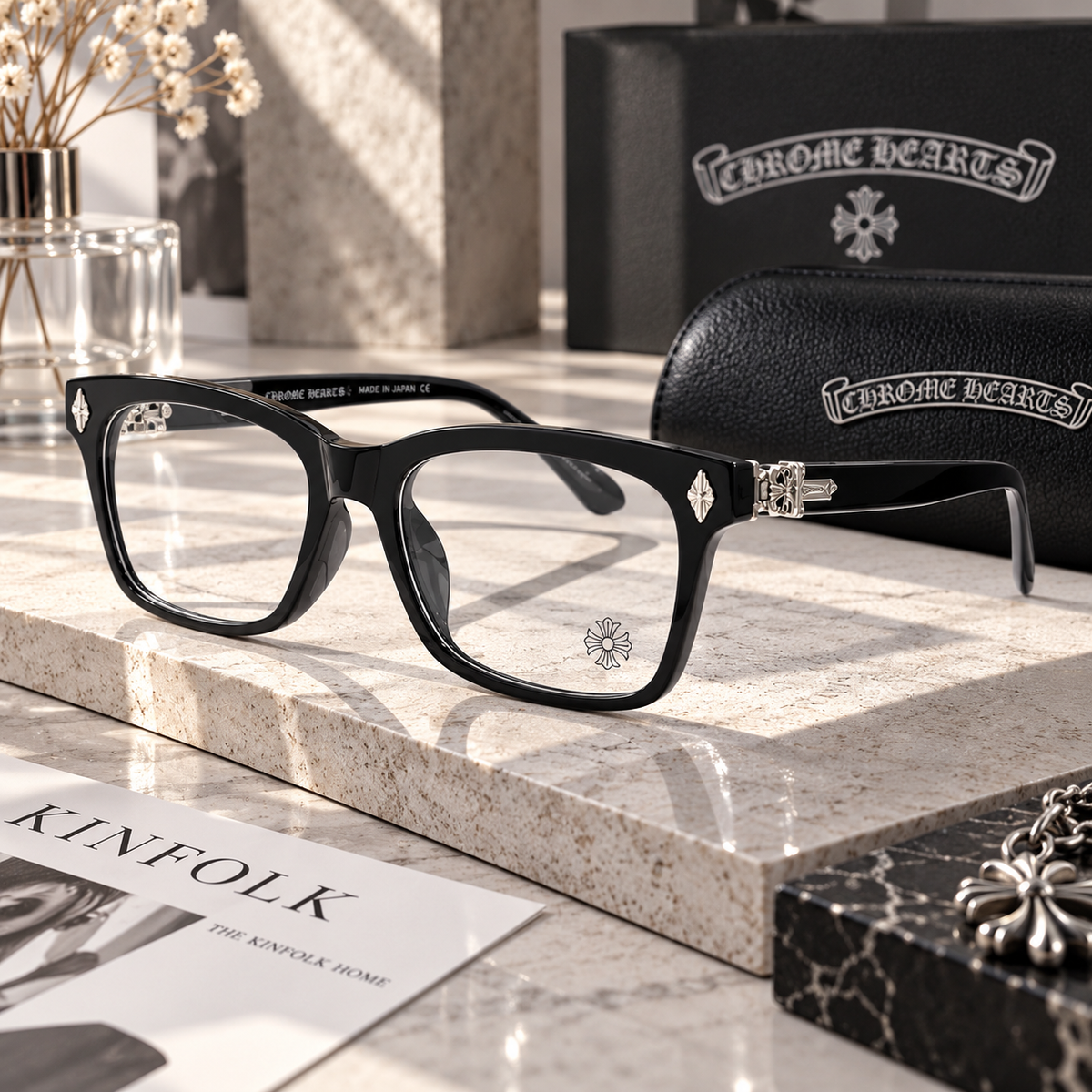 CHROME HEARTS クロムハーツ クロスモチーフ サングラス 002