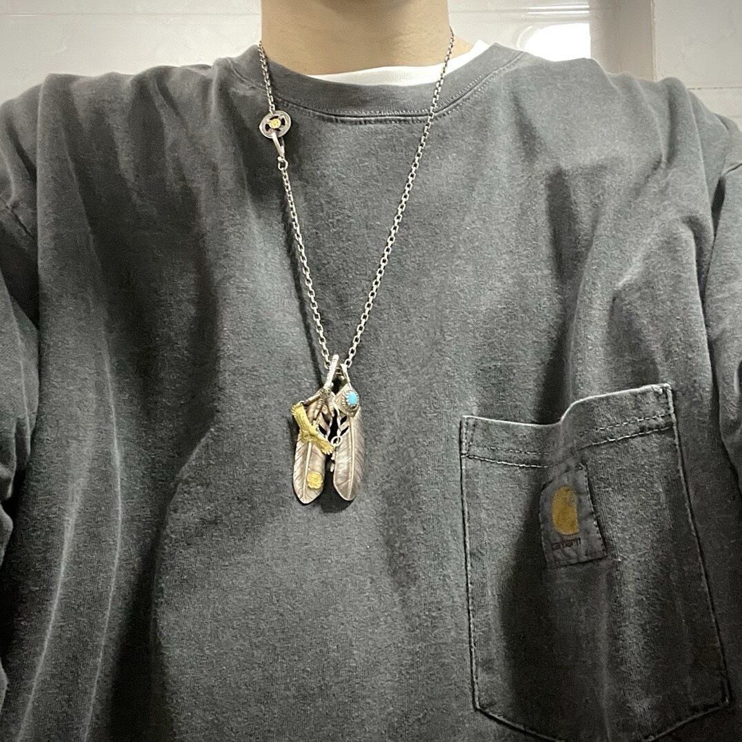 [カーハート] VISTA Workwear Pocket T? Shirts ポケット長袖Tシャツ 4