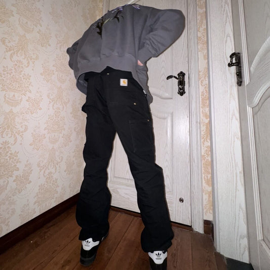 [カーハート] Double Front Work Loose Fit Pantメンズ ボトムス パンツ コットン ルーズフィット ウォッシュドダック ユーティリティ ワークパンツ B01 1