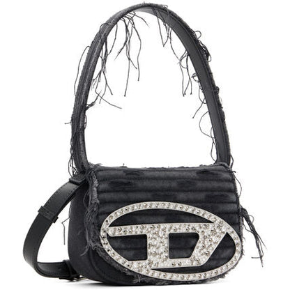 【DIESEL】ディーゼル 1DR ショルダーバッグ ブラック レディース