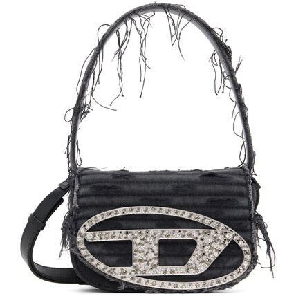 【DIESEL】ディーゼル 1DR ショルダーバッグ ブラック レディース