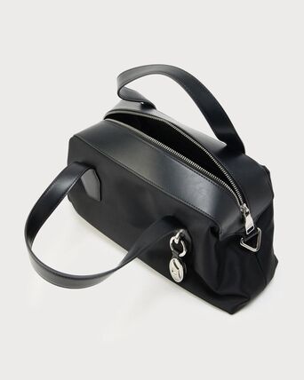 【DIESEL】ディーゼル FLAG-D 2WAY ハンドバッグ ショルダーバッグ ブラック
