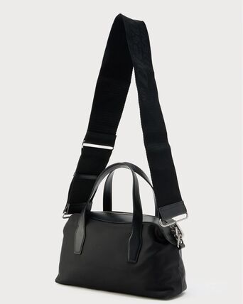 【DIESEL】ディーゼル FLAG-D 2WAY ハンドバッグ ショルダーバッグ ブラック