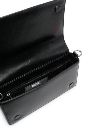 【DIESEL】ディーゼル ビスコット ショルダーバッグ ブラック レディース