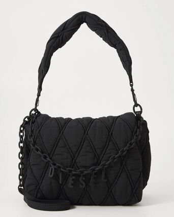 【DIESEL】ディーゼル CHARM-D M キルティング ショルダーバッグ レディース