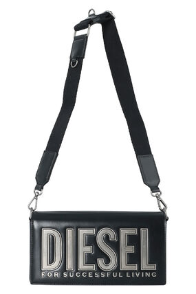 【DIESEL】ディーゼル ビスコット ショルダーバッグ ブラック レディース