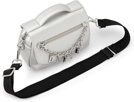 【DIESEL】ディーゼル チャーム付き 2WAY ショルダーバッグ ハンドバッグ レディース
