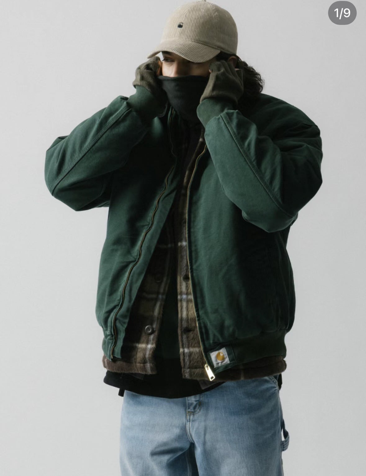[カーハート] OG Santa Fe Jacket デニム ジャケット 5