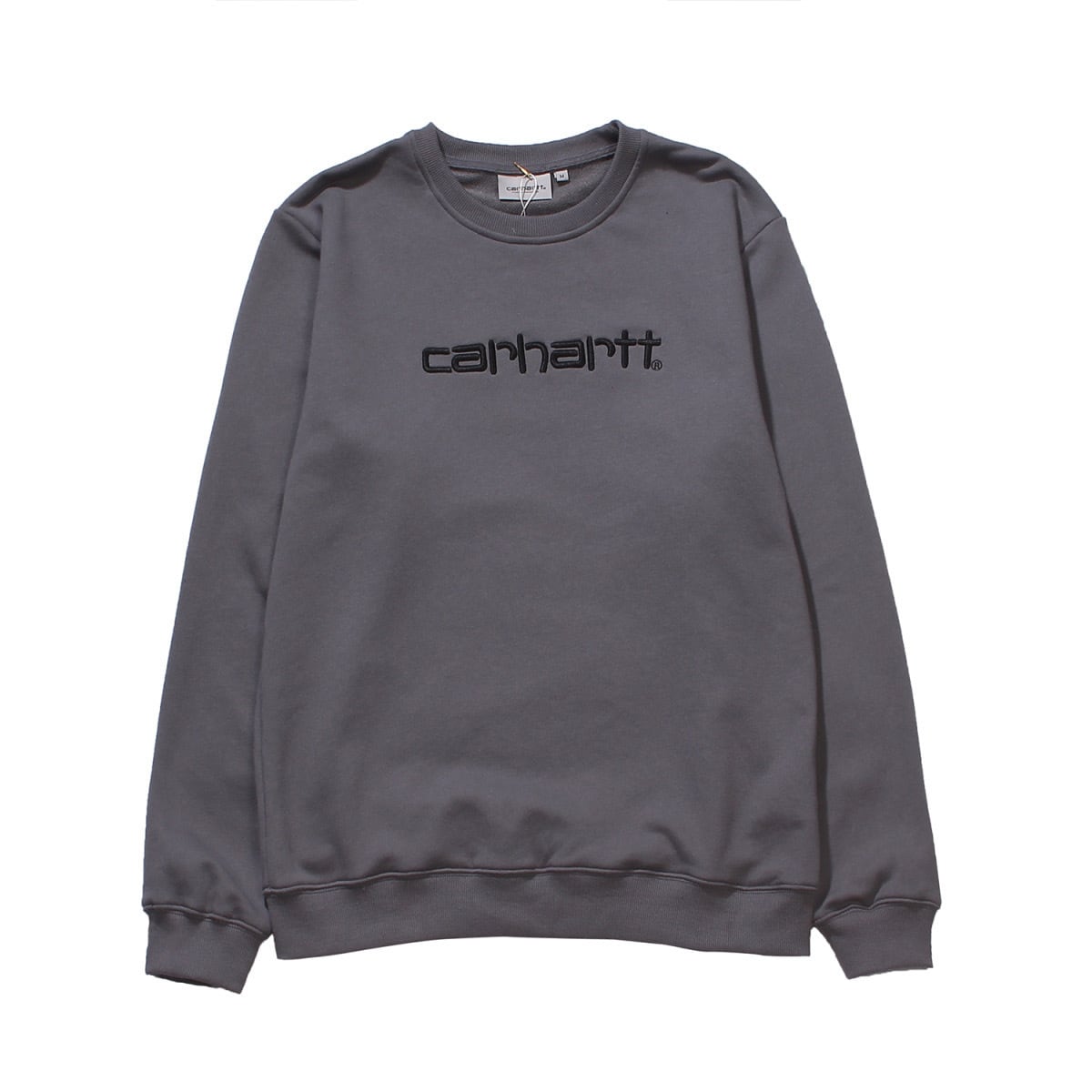 カーハート クルーネック ロゴ刺繍 トレーナー ユニセックス パーカー hoddies 並行輸入品 3