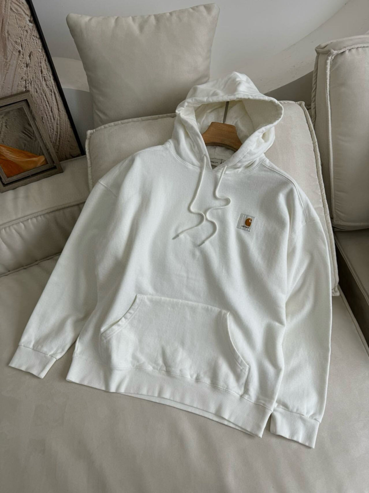 [カーハート] HOODED NELSON SWEAT ダブリューアイピー フード付 スウェット 黒色 ブラック メンズ パーカー 9