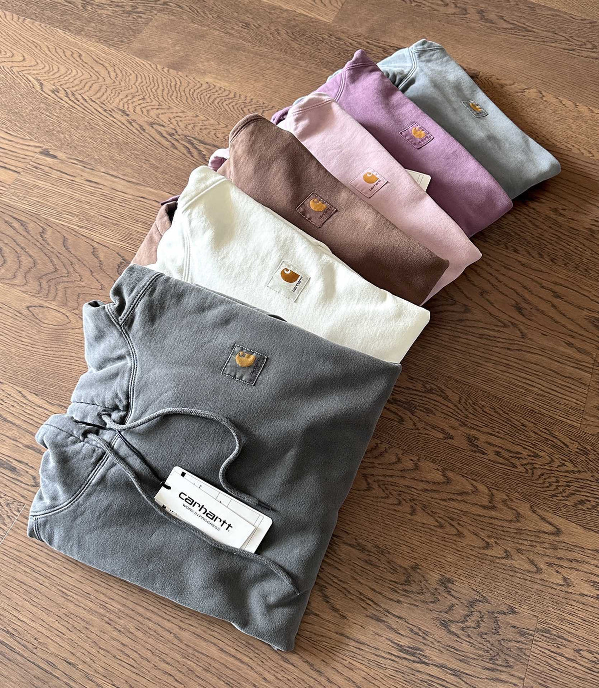 [カーハート] HOODED NELSON SWEAT ダブリューアイピー フード付 スウェット 黒色 ブラック メンズ パーカー 15