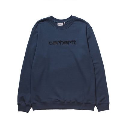 カーハート クルーネック ロゴ刺繍 トレーナー ユニセックス パーカー hoddies 並行輸入品 7
