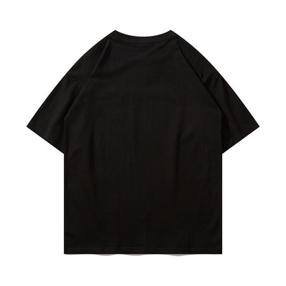 カーハート Short-Sleeve Logo T-Shirt メンズ トップス Tシャツ T-Shirt ブラック ヘザーグレー ネック 半袖Tシャツ 5