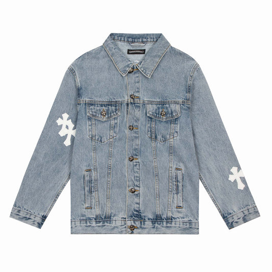 【Chrome Hearts】クロムハーツ柄ロゴジャケット WTCH009