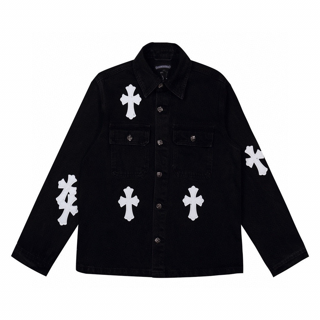 【Chrome Hearts】クロムハーツ柄ロゴジャケット WTCH008