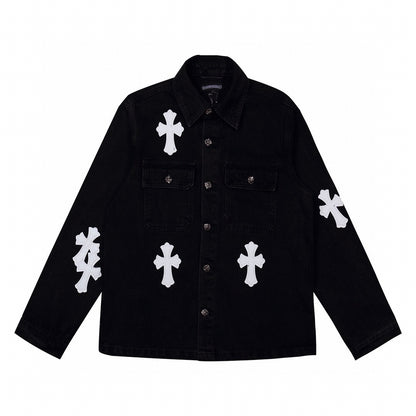 【Chrome Hearts】クロムハーツ柄ロゴジャケット WTCH008