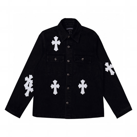 【Chrome Hearts】クロムハーツ柄ロゴジャケット WTCH008