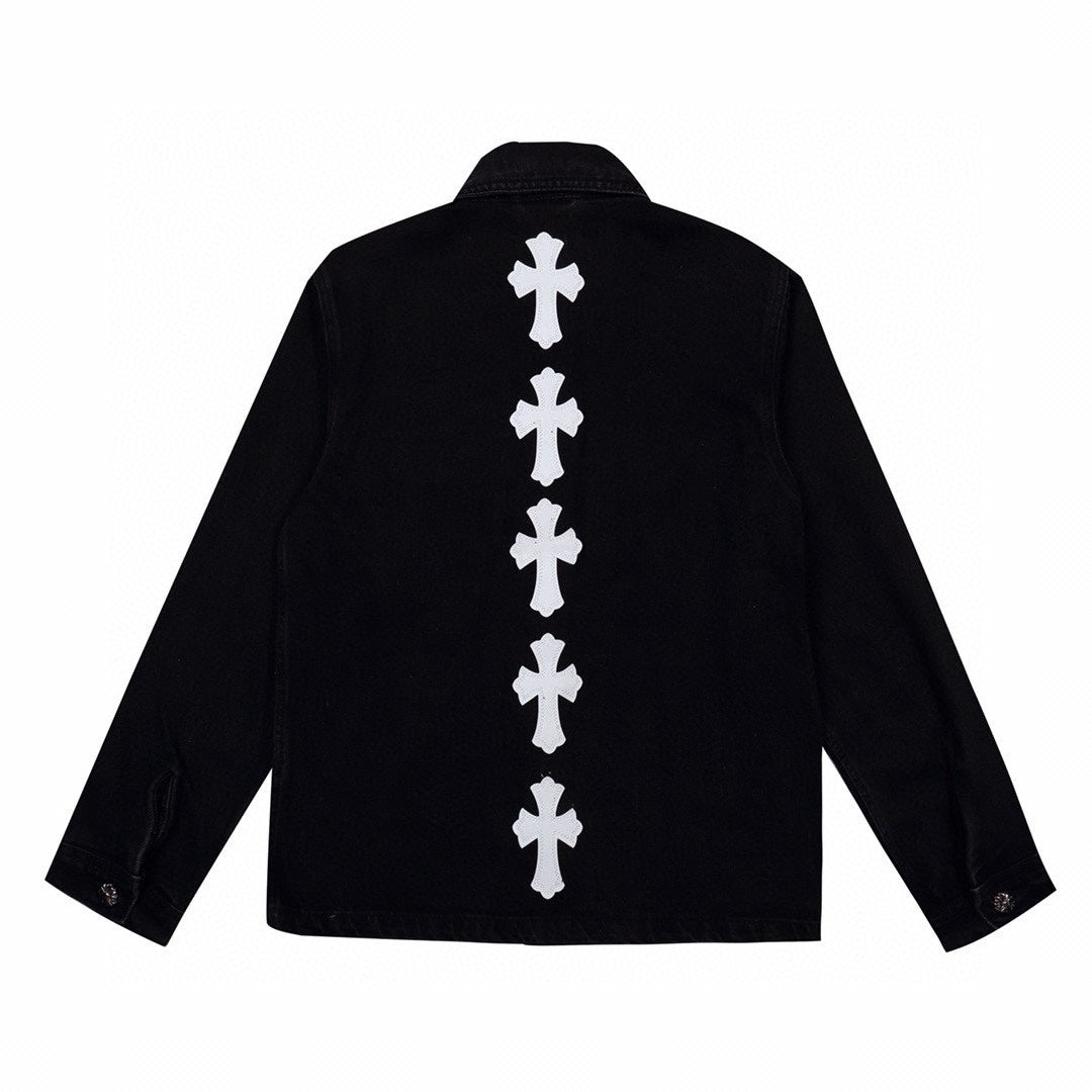 【Chrome Hearts】クロムハーツ柄ロゴジャケット WTCH008