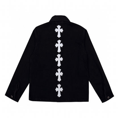 【Chrome Hearts】クロムハーツ柄ロゴジャケット WTCH008