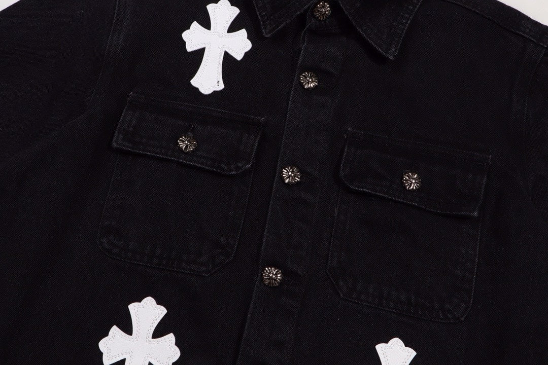 【Chrome Hearts】クロムハーツ柄ロゴジャケット WTCH008