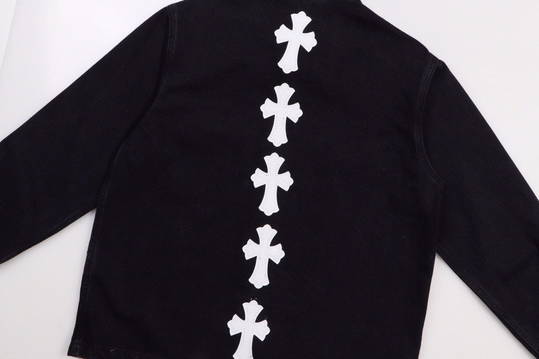 【Chrome Hearts】クロムハーツ柄ロゴジャケット WTCH008