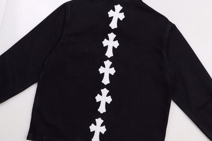【Chrome Hearts】クロムハーツ柄ロゴジャケット WTCH008