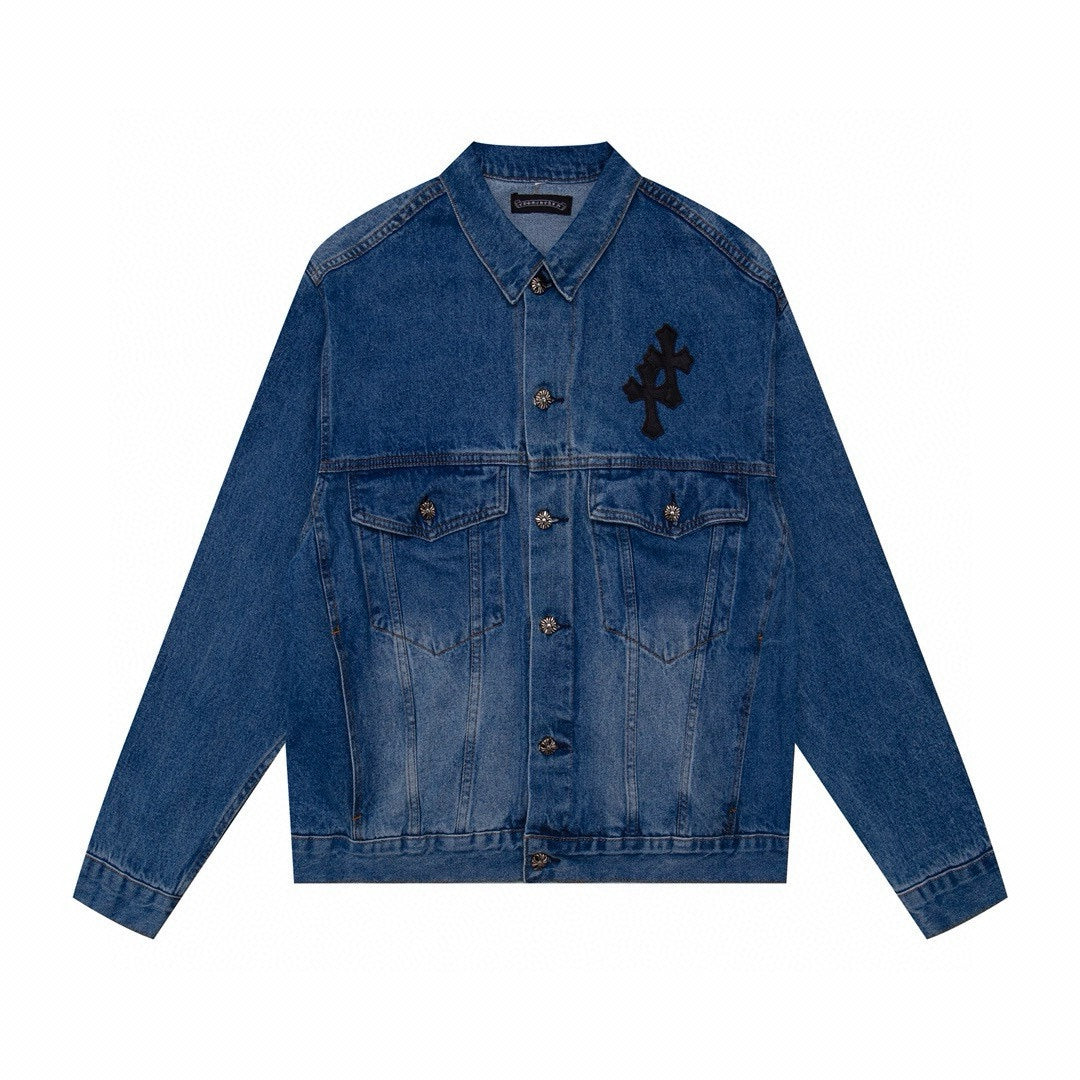 【Chrome Hearts】クロムハーツ柄ロゴジャケット WTCH006