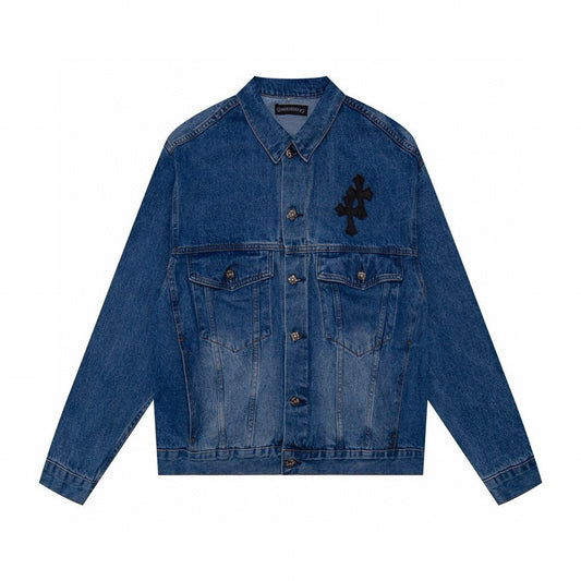 【Chrome Hearts】クロムハーツ柄ロゴジャケット WTCH006
