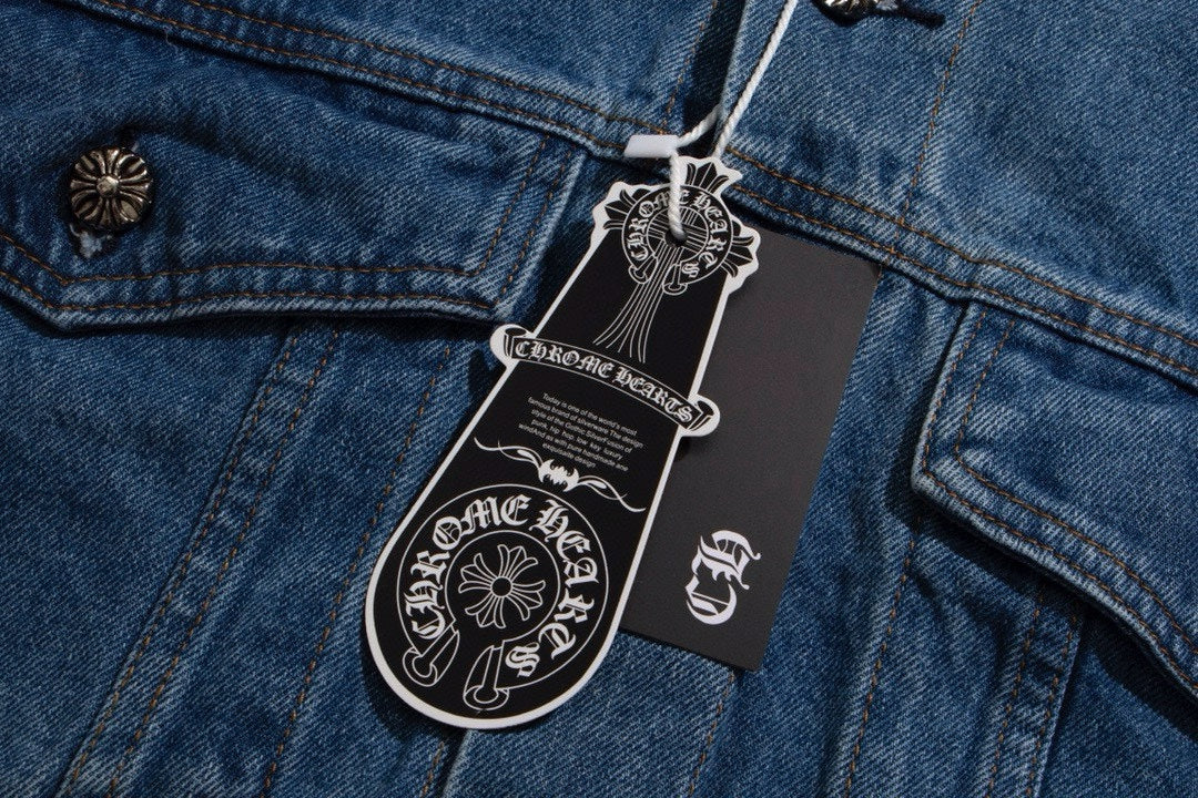 【Chrome Hearts】クロムハーツ柄ロゴジャケット WTCH006