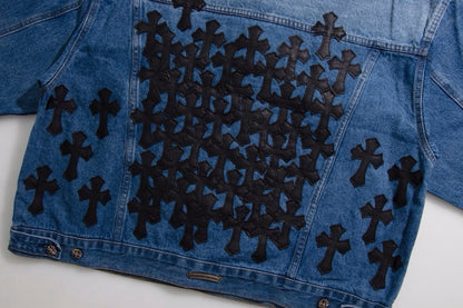 【Chrome Hearts】クロムハーツ柄ロゴジャケット WTCH006