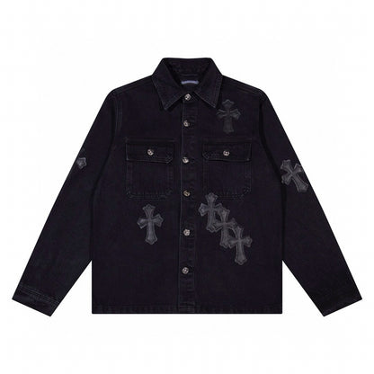 【Chrome Hearts】クロムハーツ柄ロゴジャケット WTCH007