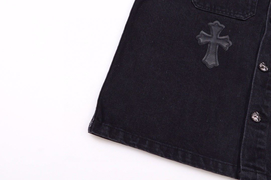 【Chrome Hearts】クロムハーツ柄ロゴジャケット WTCH007