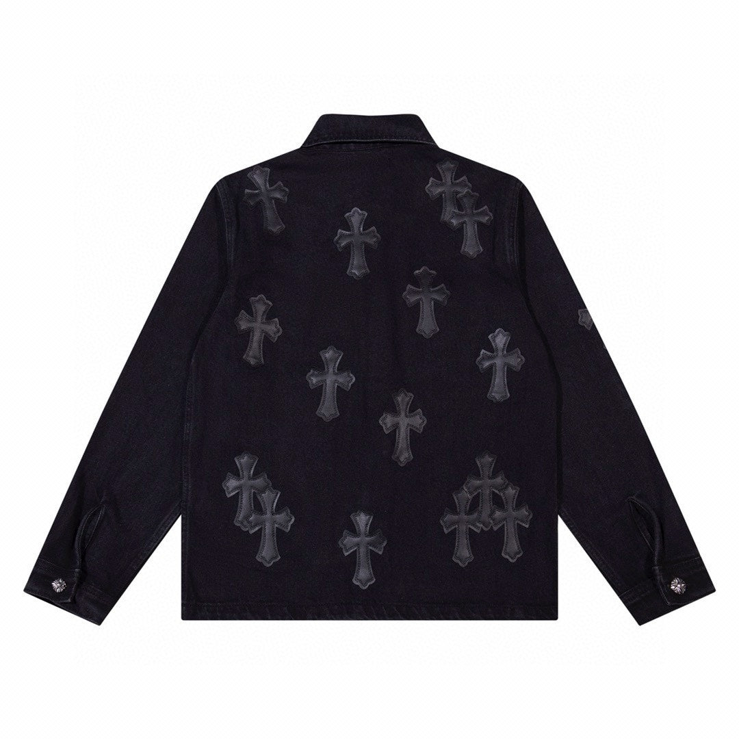 【Chrome Hearts】クロムハーツ柄ロゴジャケット WTCH007