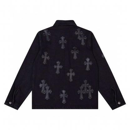 【Chrome Hearts】クロムハーツ柄ロゴジャケット WTCH007