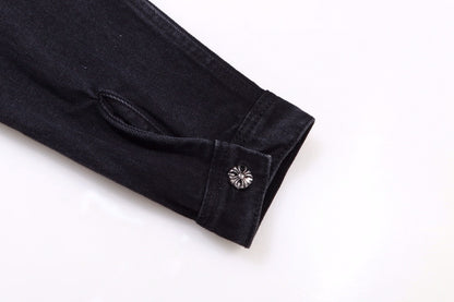 【Chrome Hearts】クロムハーツ柄ロゴジャケット WTCH007