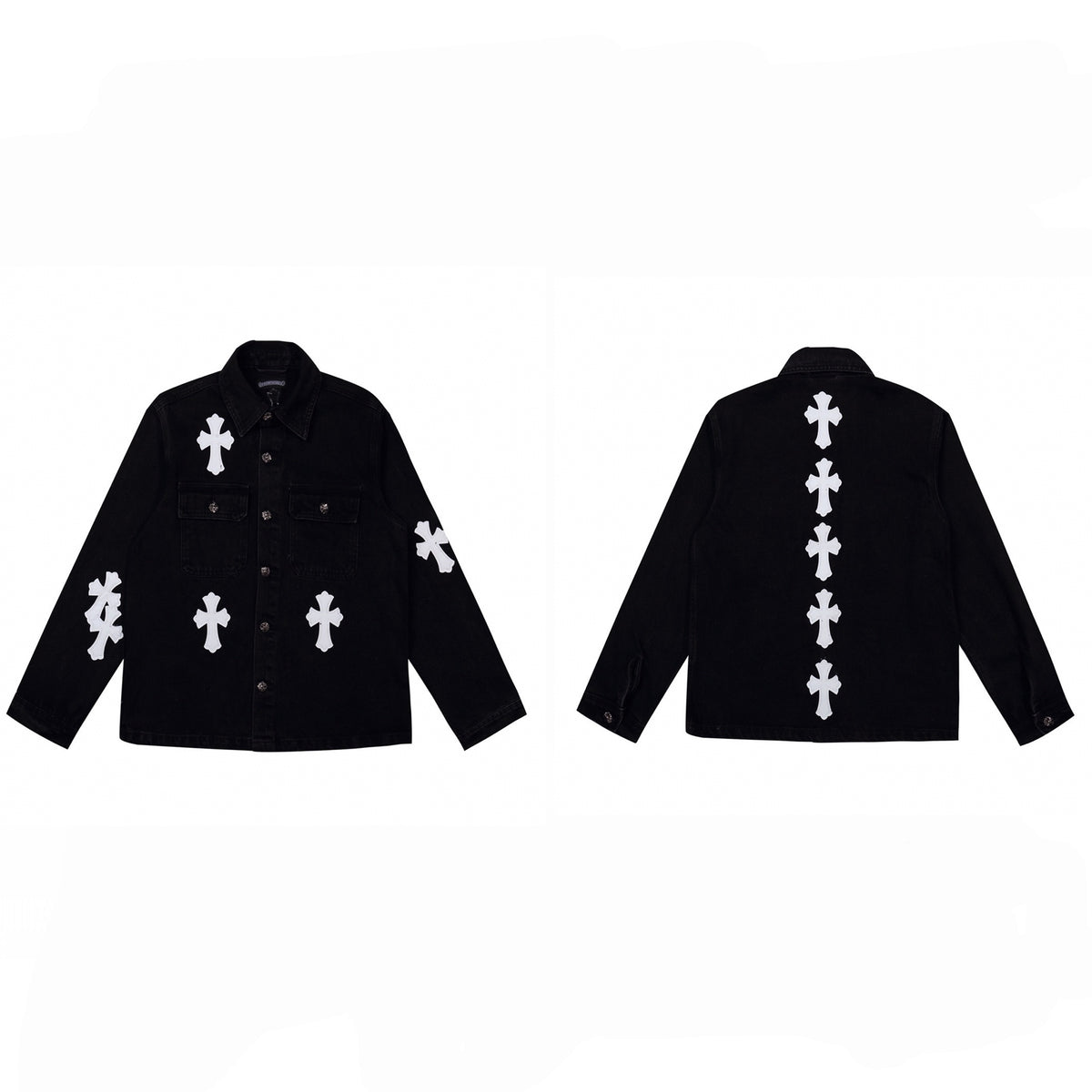 【Chrome Hearts】クロムハーツ柄ロゴジャケット WTCH008