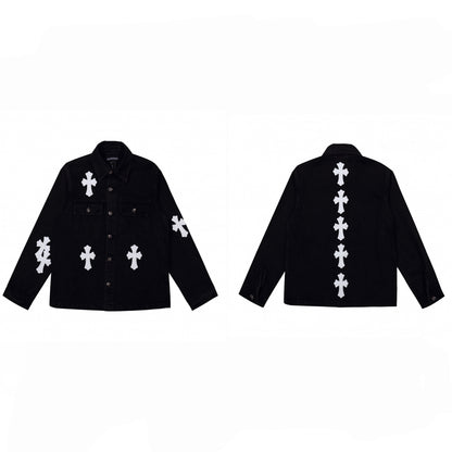 【Chrome Hearts】クロムハーツ柄ロゴジャケット WTCH008