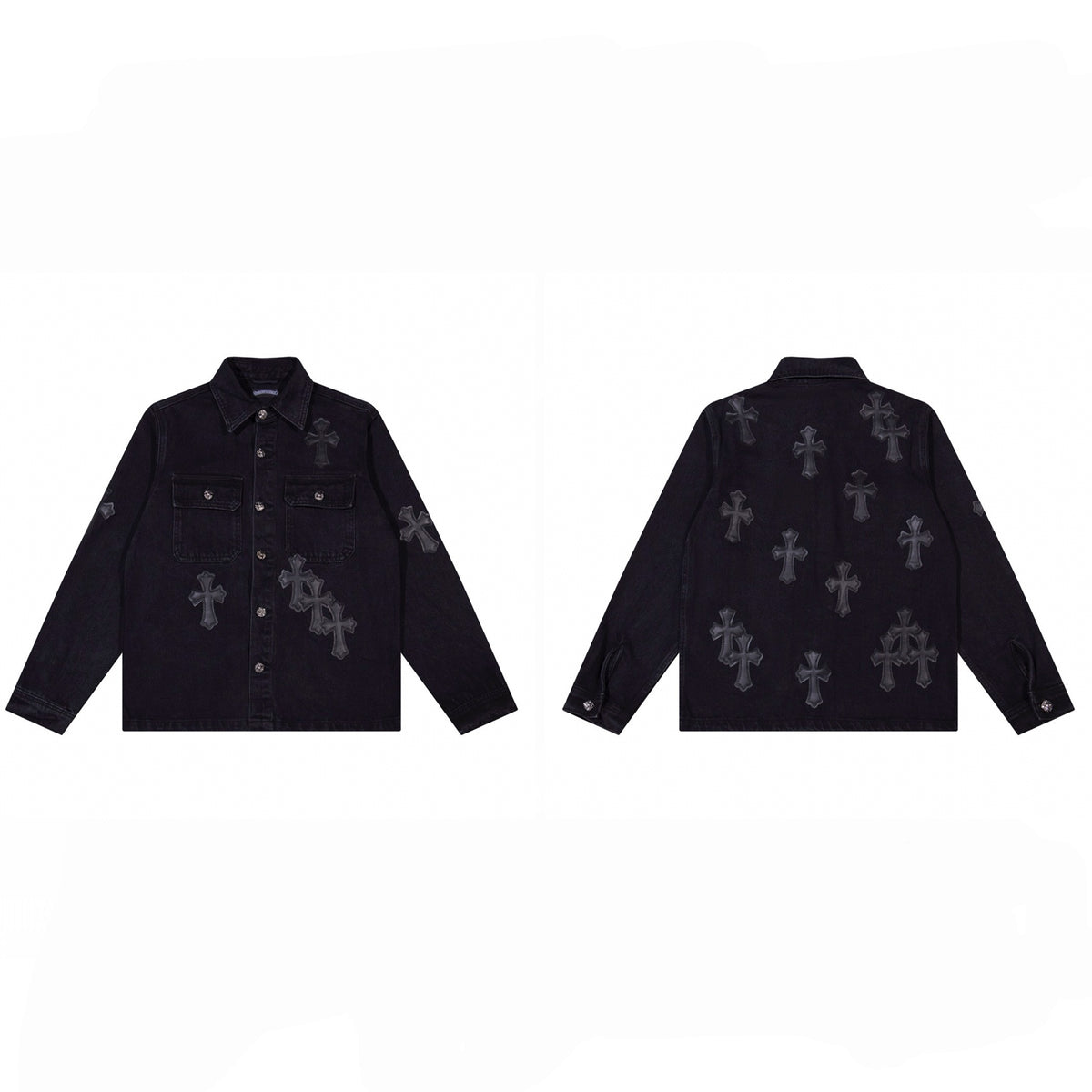 【Chrome Hearts】クロムハーツ柄ロゴジャケット WTCH007
