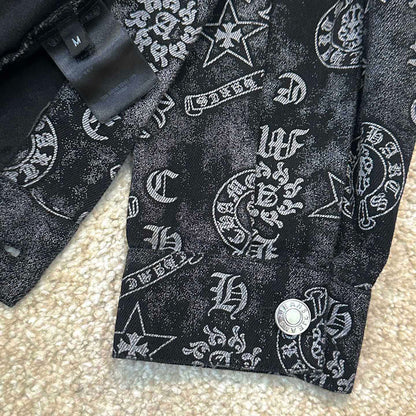 【Chrome Hearts】クロムハーツ柄ロゴジャケット WTCH014