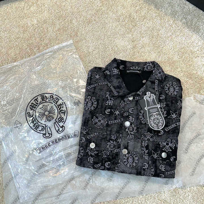 【Chrome Hearts】クロムハーツ柄ロゴジャケット WTCH014