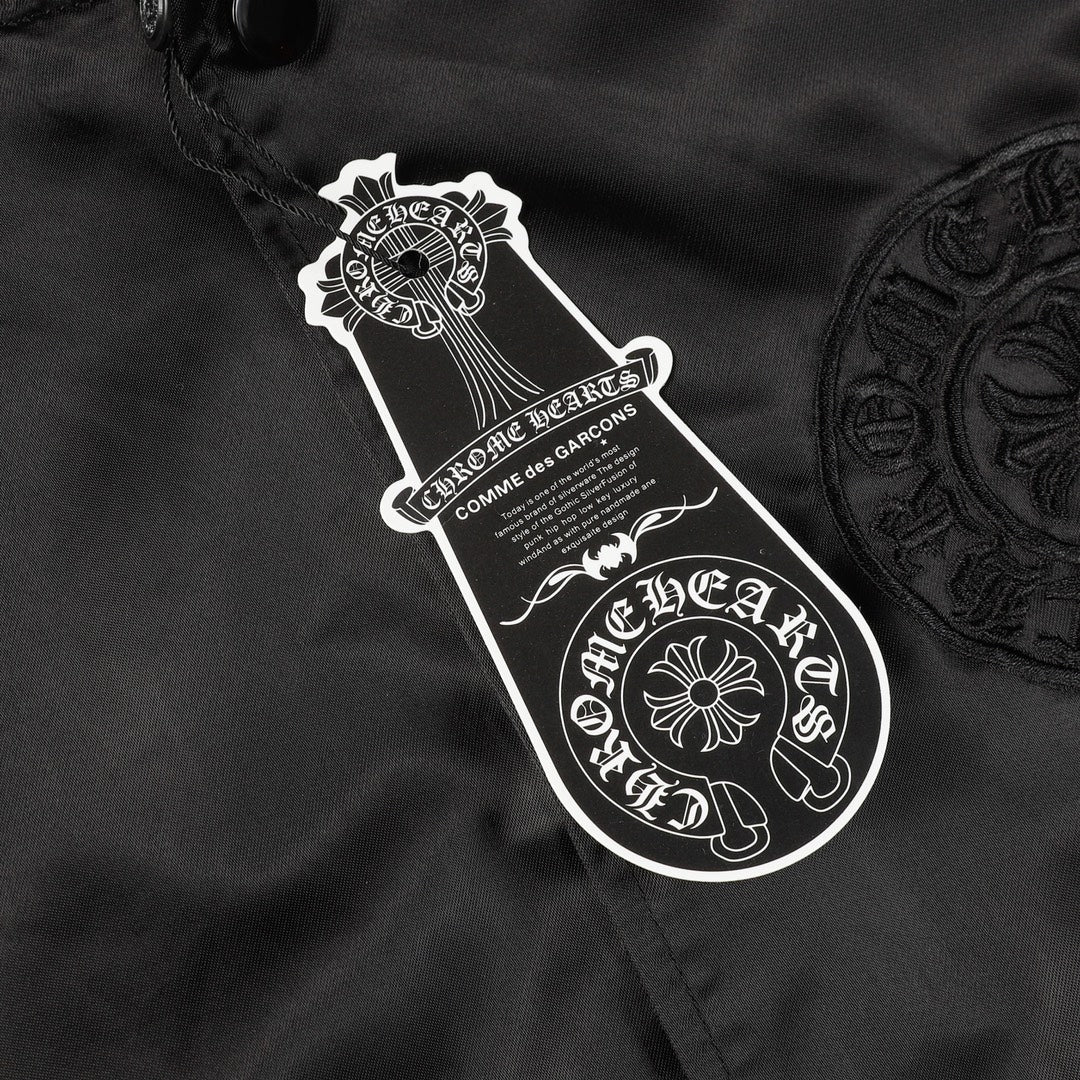 【Chrome Hearts】クロムハーツ柄ロゴジャケット WTCH002