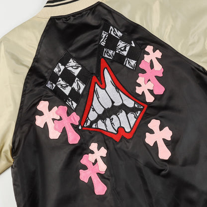 【Chrome Hearts】クロムハーツ柄ロゴジャケット WTCH002