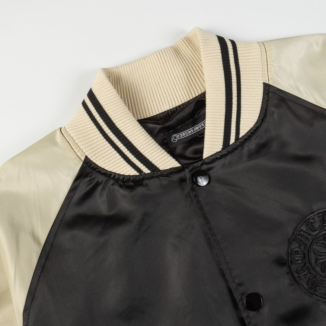 【Chrome Hearts】クロムハーツ柄ロゴジャケット WTCH002